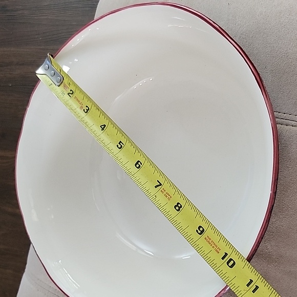 10" serving bowl cooks bazaar mountain lodge winter - Picture 3 of 5